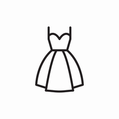 woman dress icon sign vector
