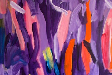 Detail of the Painting as a Background