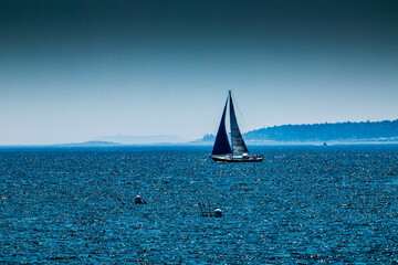 Sailing on Sheepscot River