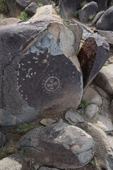 Petroglyphs at Three Rivers Petroglyph Site, New Mexico