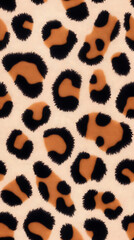 Bold and Vibrant Leopard Print Wallpaper Design Perfect for Adding Flair to Any Space