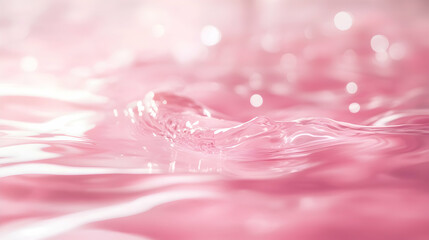 Smooth, vibrant pink water background for creative designs, captured in 4K resolution-
