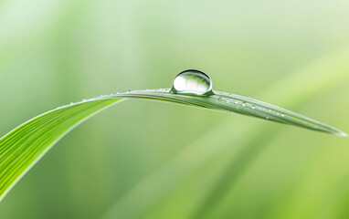 Fresh water drop theme business background