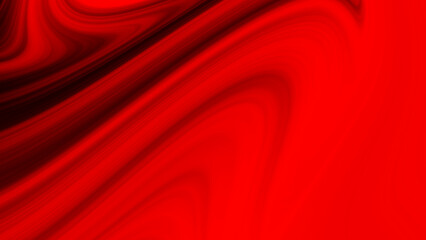 Abstract Red Swirls: Dynamic Curves and Gradient Shades