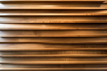 A modern wooden backdrop with horizontal planks and a clean, sharp finish, offering a sleek and contemporary design perfect for branding or interior projects.