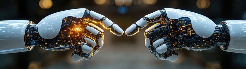 AI-Driven Chatbots Assisting Customer Service: Automated Communication Concept
