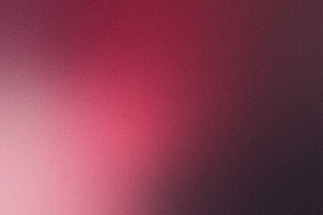 Dark magenta gradient. Digital noise, grain texture. Abstract y2k background. Retro 80s, 90s style. Wall, wallpaper. Minimal, minimalist. Burgundy background. Red, pink, carmine, ruby, black colors.