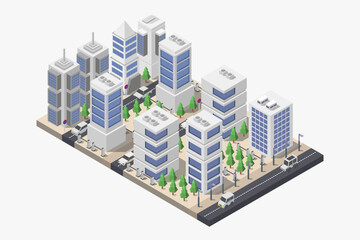 City isometric