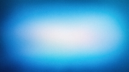 A radiant abstract gradient background with vibrant blue and white hues blending seamlessly in a grainy texture, ideal for wallpapers and creative designs