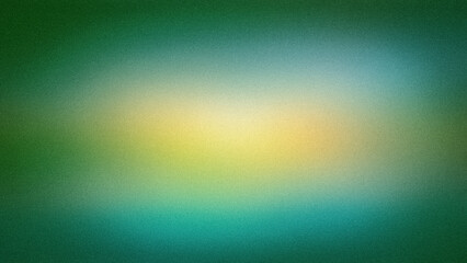 A calming gradient with shades of green, yellow, and teal, featuring a grainy texture, ideal for backgrounds, wallpapers, and creative projects