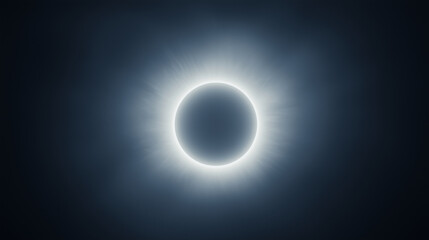 eclipse on dark background