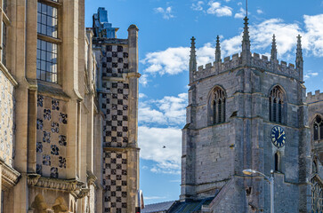 View of King's Lynn Minster, Norfolk, UK