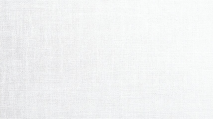 Fototapeta premium Linen texture in white creates a clean and elegant backdrop for various design projects and interior decor ideas