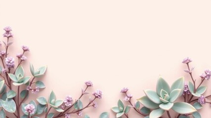 Naklejka premium Agave leaves in trendy pastel colors like mint green, blush pink, and soft lavender for stylish design backgrounds, mint green, colors