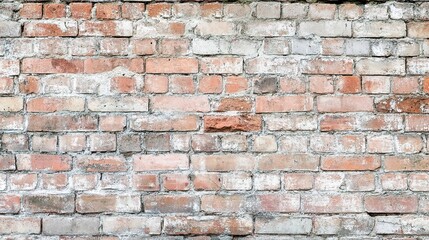 Obraz premium Textured Brick Wall with Vintage Charm in Warm Earthy Tones