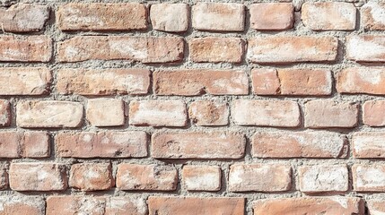 Obraz premium Textured Brick Wall with Variations in Color and Pattern Design