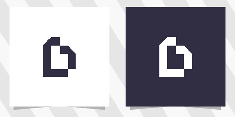 Fototapeta premium letter b logo design vector
