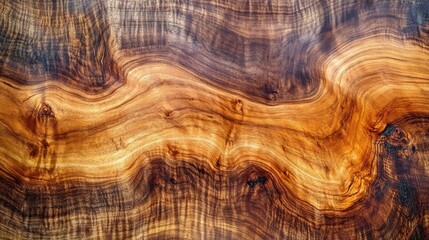 Naklejka premium Natural Wood Texture with Distinct Grain Patterns and Warm Tones