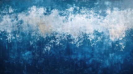 Fototapeta premium Abstract Blue Texture with Light Shades and Natural Patterns