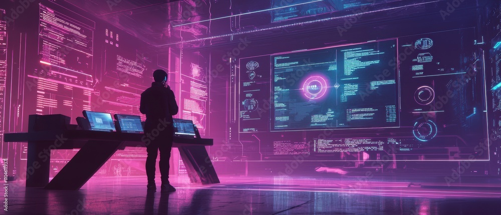 Poster cybersecurity for holographic user access in virtual workspaces and tech environments
