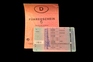 Alter und neuer F&uuml;hrerschein