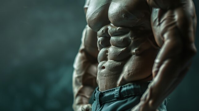 Athletic Build: A muscular, toned body built through regular exercise and physical training, focusing on strength, fitness, and overall health and performance.
