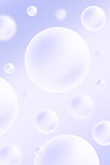Water drops on gradient background bubble color concept graphic for illustration