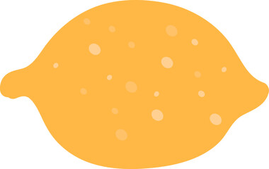 Handdrawn Lemon Fruit