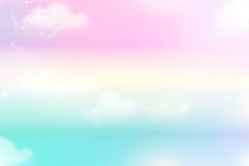 abstract background with clouds