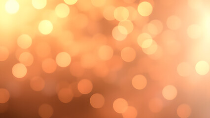 Obraz premium Golden bokeh lights blur beautifully, creating a festive wallpaper