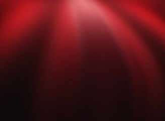 A red glowing light from top against black background, deluxe glossy background