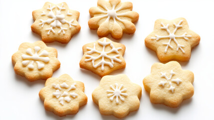 Snowflake Shortbread Cookies: Festive Christmas Treats