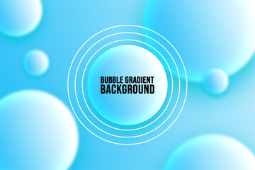 bubble gradient background wallpaper design for text and image layout
