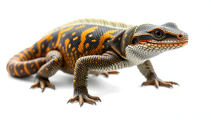 Obraz premium Gila Monster isolated with white highlights, png