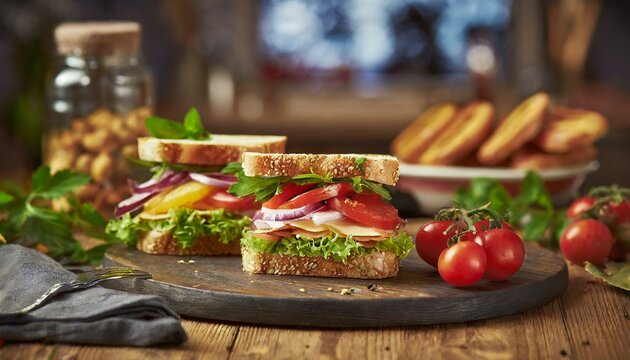 Snacks on the kitchen table, Snack Month
