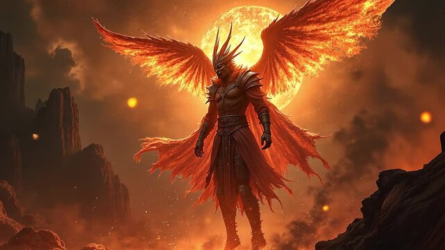 Angra Mainyu is the Zoroastrian god of chaos, lies, and darkness