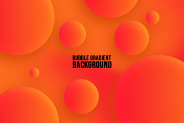 bubble gradient background wallpaper design for text and image layout