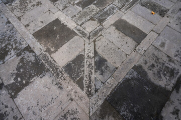 Tile texture of the Four Great Regions Scenic Area of Summer Palace in Beijing