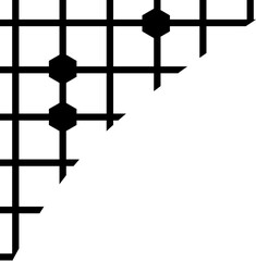 Aesthetic Grid Corner