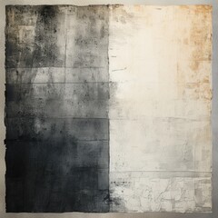 Obraz premium abstract monochrome artwork showcasing contrasting shades and textures