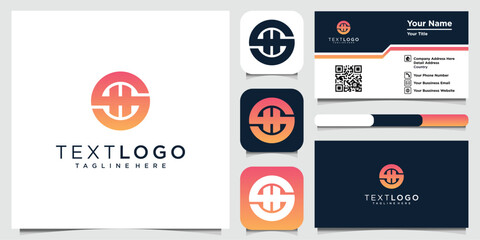 S Letter Logo Design.initial S icon template