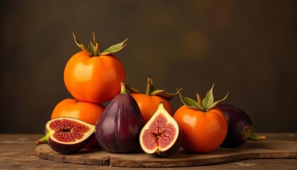 A vibrant display of oranges and grapefruits