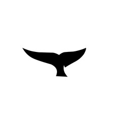 whale tail silhouette