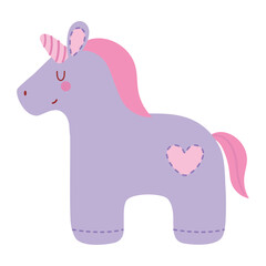 stuffed unicorn toy