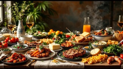 Blank name tags elevate food photography, showcasing delicious displays beautifully.