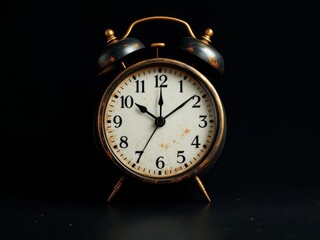 Black Friday alarm clock countdown to Christmas shopping.