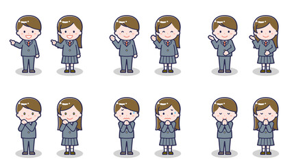 中高生の男女 04