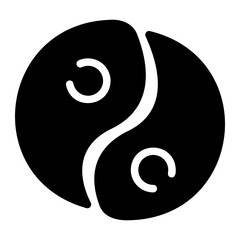 Obraz premium yin yang