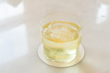 爽やかなアイスマスカットティー