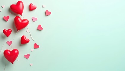  Love is in the air with these heartshaped balloons